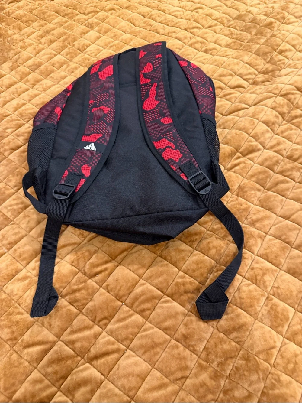 adidas Kids Backpack in Black and Red